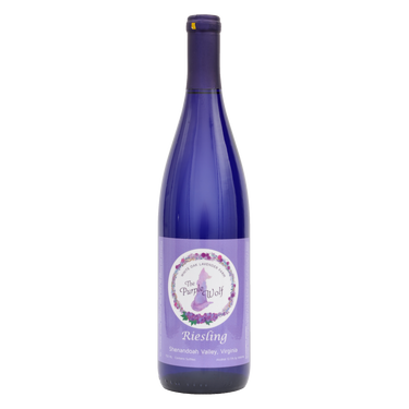 Riesling wine showcasing bottle design and label details