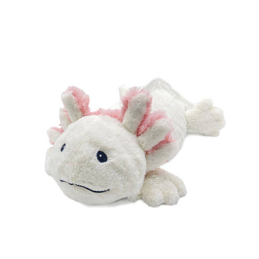 Axolotl Warmies Junior plush designed to provide soothing warmth and comfort