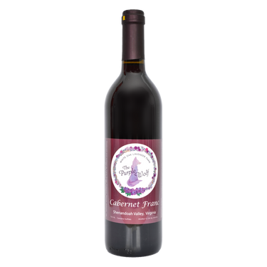 Cabernet Franc wine showcasing bottle design and label details