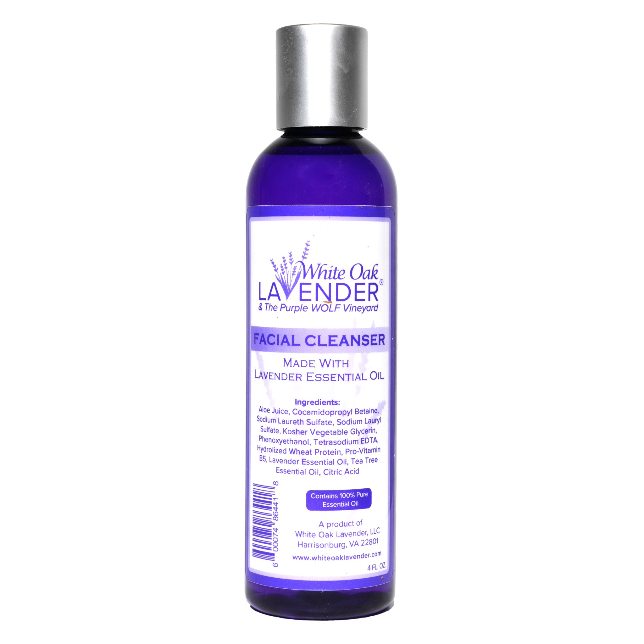 Lavender Facial Cleanser | Gentle Cleanser for Oily & Blemish