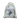 Front view of Beige Sachet showing dried lavender inside for fragrance and freshness