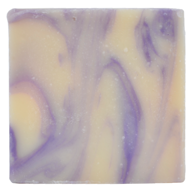 Front view of Lavender Lemongrass Soap showing the product