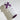 Lavender Neck Roll in Iced Plum pattern for soothing relaxation and neck support