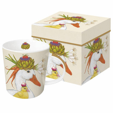 Mug in Gift Box – The Gardeners front view showing the mug and matching gift box with clear design and packaging details