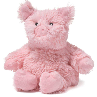 Pig Warmies Junior plush designed to provide soothing warmth and comfort
