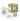 Provence bone china tea mug with lid and stainless steel strainer, 11.75 oz, gift boxed