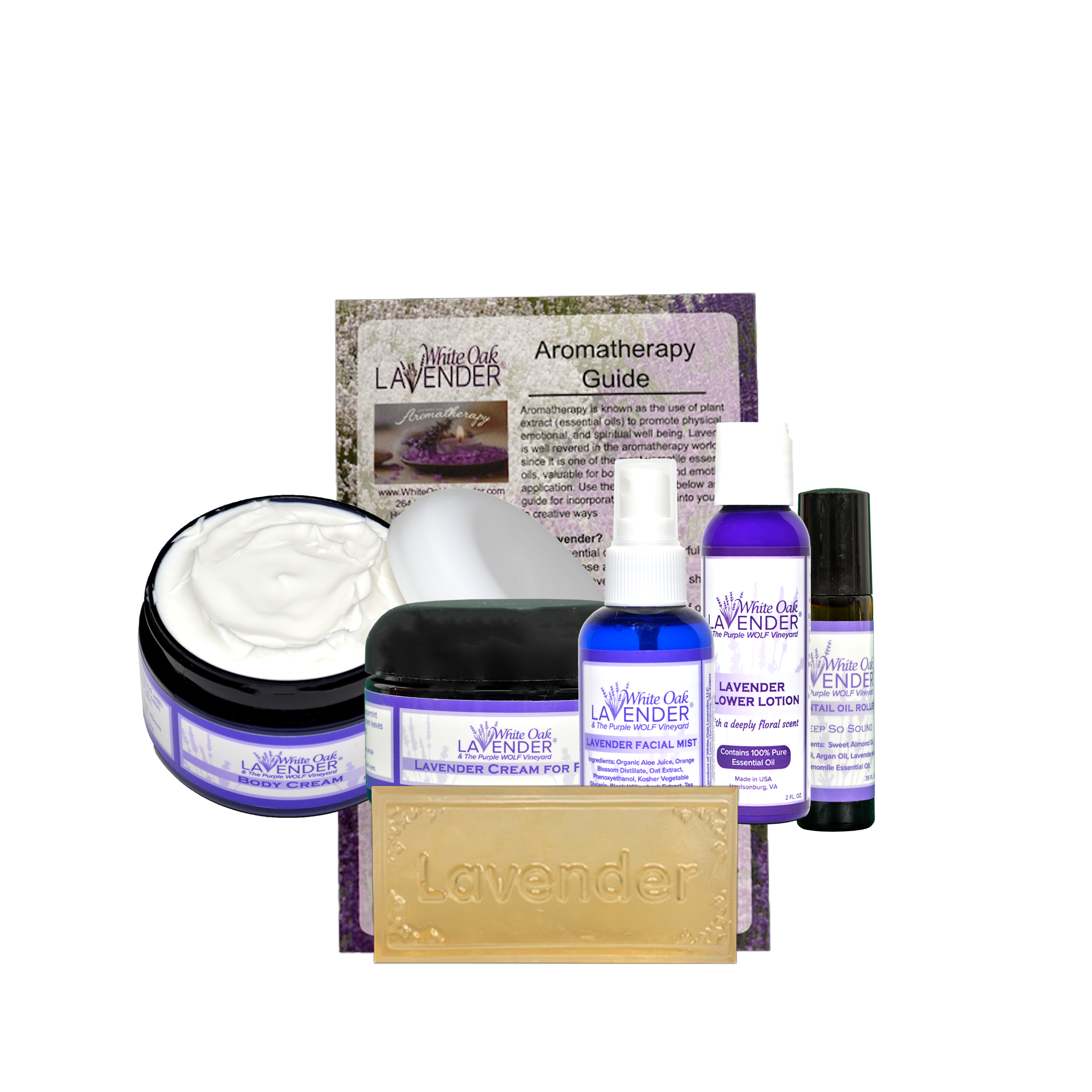 The Satin Collection | Luxurious Lavender Skincare Gift Set
