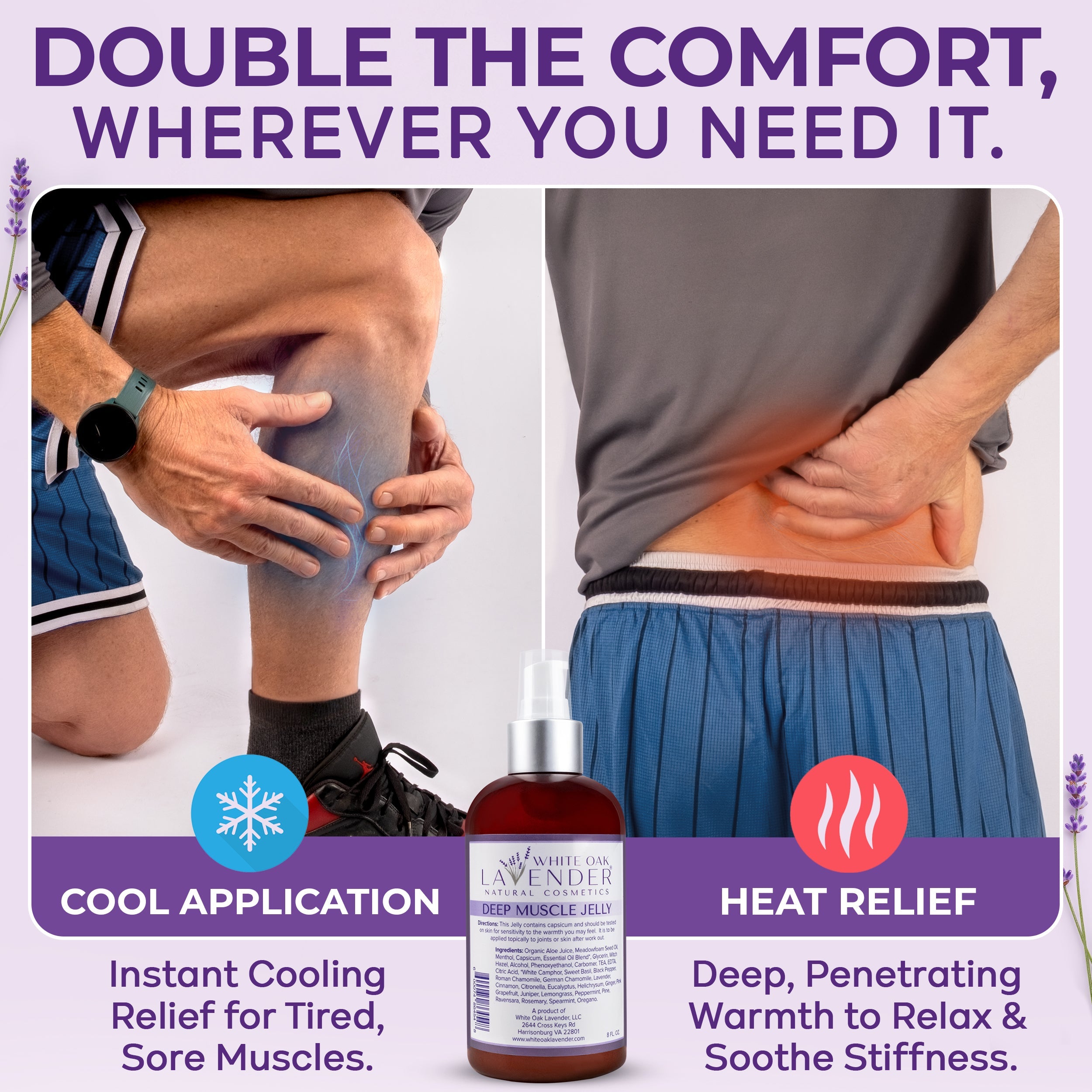 Soothing Sore Muscles: Lavender for Fall Yard Work – White Oak Lavender ...