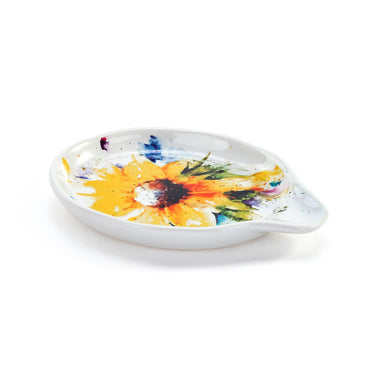 Sunflower Oval Spoon Rest