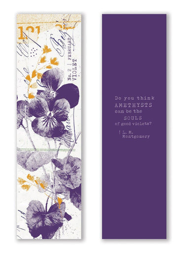 Mark the Year Bookmark Box A Floral Bookmark for Each Month