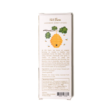 Lavender Honey Sticks – 10 Pack with Storybook Style Design