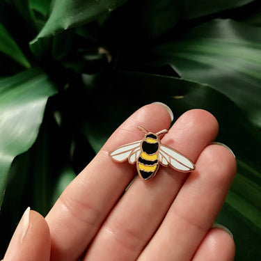 Enamel Pin Honeybee