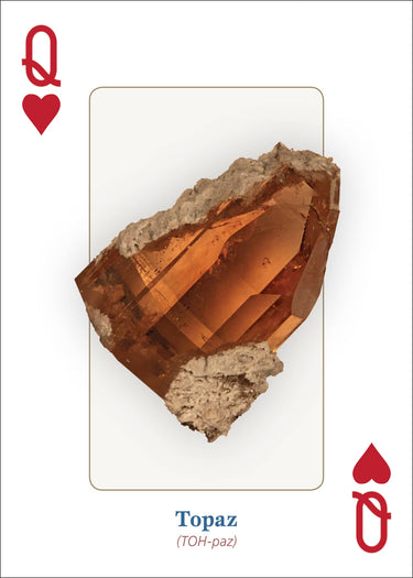 Rocks & Minerals Playing Cards