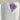 Lavender Magnetic Bookmark
