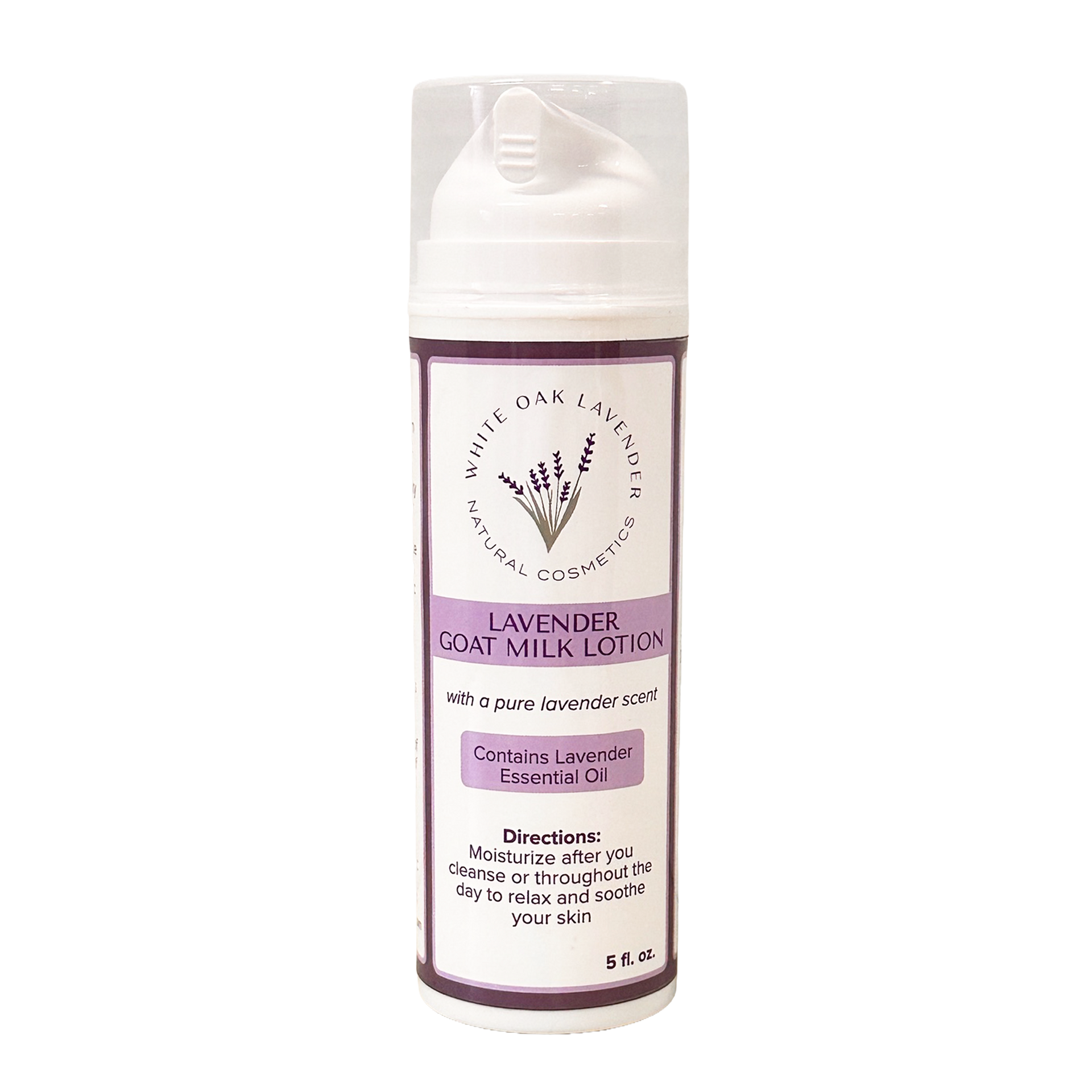 ザマイラFAVEUR PURE LOTION & MILK LOTION Goat Milk Lotion | Lavender Moisture for Soft, Calm Skin – White