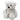 Marshmallow Bear Warmies Junior plush toy front view, showcasing soft texture, cozy design, and child-friendly features