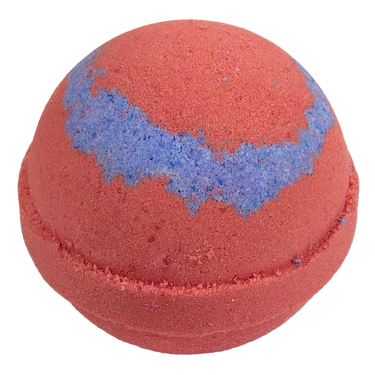 Handmade Kiss Me Bath Fizz with jasmine and lily top notes complemented by hints of apple and lime for a relaxing bath experience