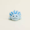 Blue Axolotl Warmies Junior plush designed to provide soothing warmth and comfort