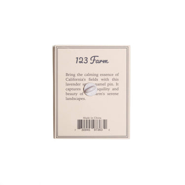 Lavender Sprig Enamel Pin - 1.75"