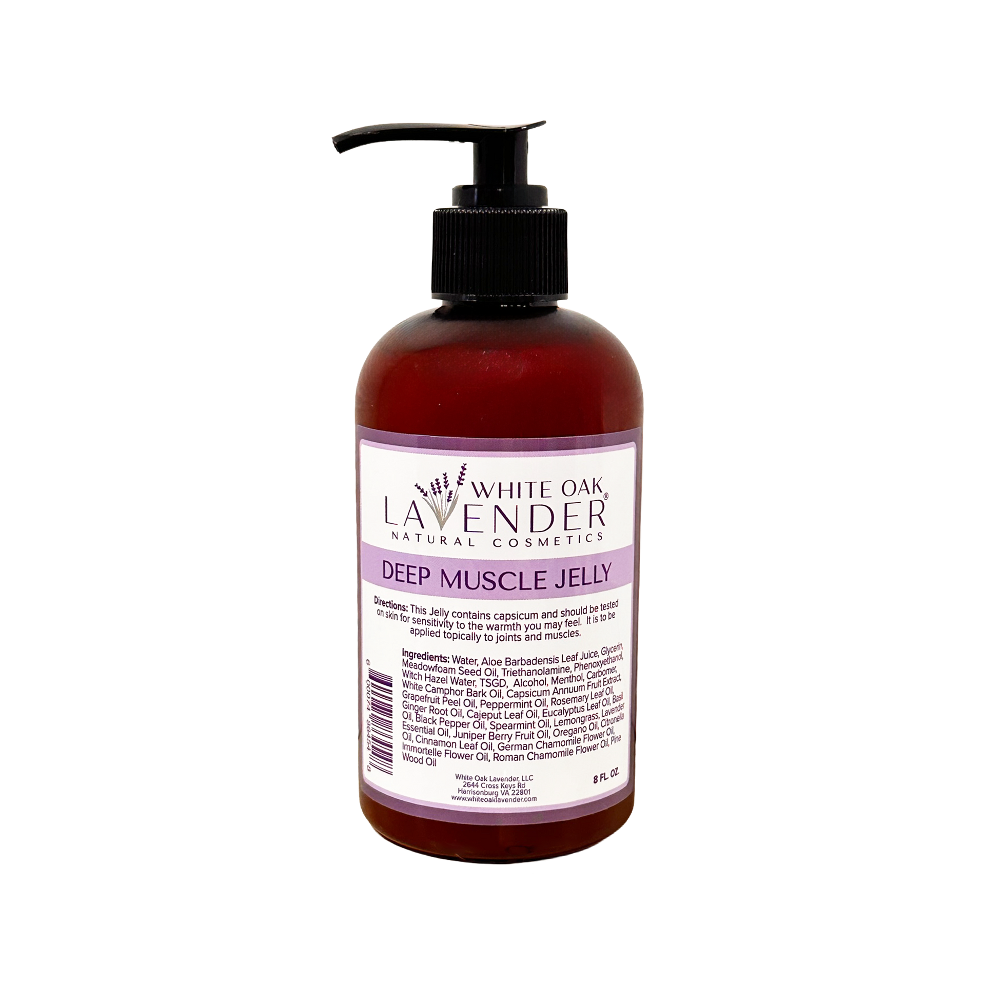 Deep Muscle Jelly | Warming Capsicum Gel for Muscle Relief – White