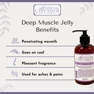 deep muscle jelly soothing 8oz key benefits for muscle pain and soreness relief
