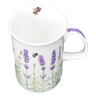 Mug from Dishes collection featuring lavender design for drinking and serving