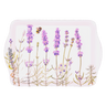 Snack tray from Dishes collection featuring lavender design for serving snacks and small items
