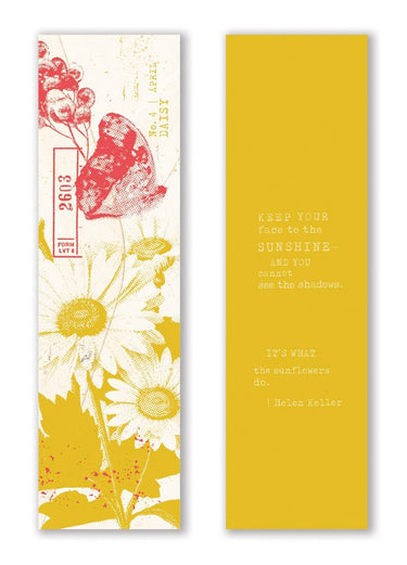 Mark the Year Bookmark Box A Floral Bookmark for Each Month