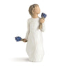 Willow Tree Lavender Grace figurine symbolizing comfort, hope, and joy