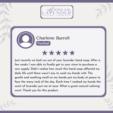 Lavender Hand Soap customer review