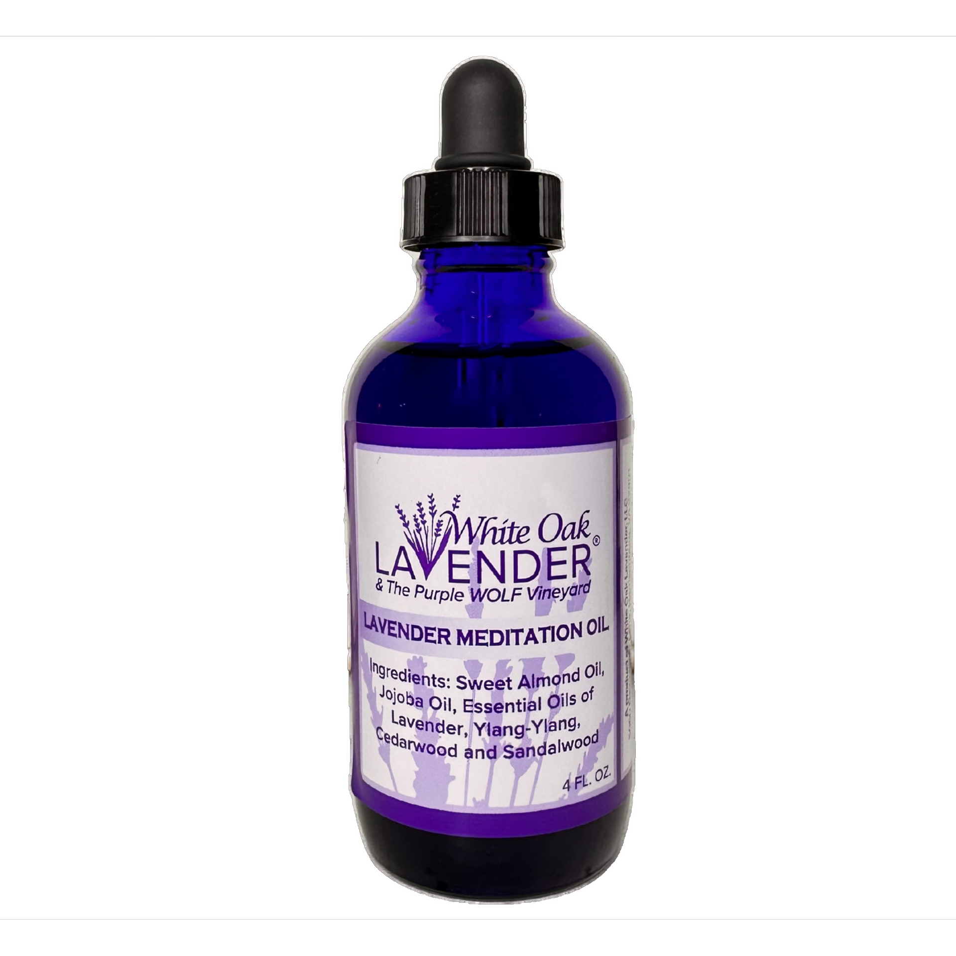 Lavender Meditation Oil | Calming Essential Oil Blend for Focus