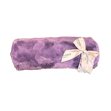 Lavender Neck Roll in Dusty Plum scent for soothing relaxation and neck support