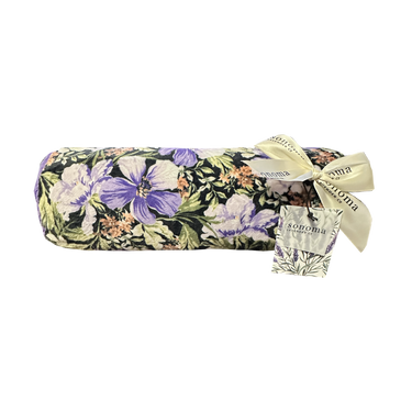 Lavender Neck Roll in Midnight Garden scent for soothing relaxation and neck support