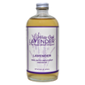 Front view of Lavender Simple Syrup bottle showing product label and packaging
