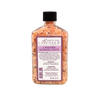 Front view of the 22oz Lavender Soaking Salt container showing product label, description and ingredients