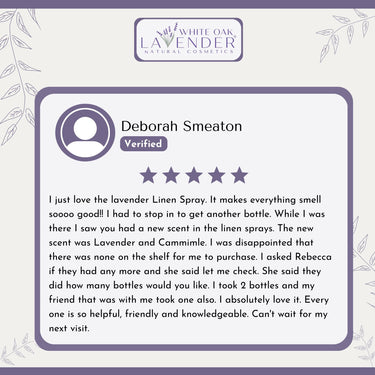 linen room spray customer review for fresh and calming home fragrance
