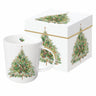 Mug in Gift Box – Christmas Hill Tree front view showing the mug and matching gift box, highlighting festive design and packaging details