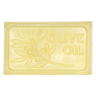 Front view of olive oil bar soap showing the product