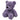 Purple Curly Bear Warmies Large plush designed to provide soothing warmth and comfort