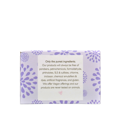 Shampoo Bar packaging showing product directions for use