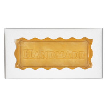 Front view of Shaving Bar Soap in box packaging