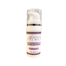 Front view of Undereye Cream jar showing product label and the essential ingredient