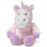 Unicorn Warmies Junior plush designed to provide soothing warmth and comfort